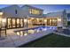 Inviting backyard with a sparkling pool, lounge chairs, and seamless access from the house at 9364 Thurloe Pl, Orlando, FL 32827