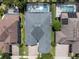 Aerial view of the home and neighborhood at 11407 Wakeworth St, Orlando, FL 32836