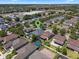 Aerial view of home featuring a pool at 11407 Wakeworth St, Orlando, FL 32836