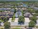 Aerial view of the home nestled in a lovely neighborhood at 11407 Wakeworth St, Orlando, FL 32836