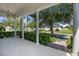 View from the front porch of the manicured lawn at 11407 Wakeworth St, Orlando, FL 32836