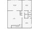 Detailed floor plan showcasing the layout of this home's second floor at 13807 Tybee Beach Ln, Orlando, FL 32827