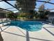 Beautiful enclosed pool perfect for hot days at 15910 Mercott Ct, Clermont, FL 34714