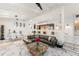 Spacious living room with stylish decor, comfortable seating, and seamless transition between living and dining areas at 1624 E Livingston St, Orlando, FL 32803