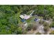 Birds eye view showing a private property, the pool and the acreage at 20 Lido Rd, Winter Springs, FL 32708