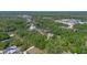 Expansive aerial view of a home surrounded by lush greenery, showcasing its secluded location at 20 Lido Rd, Winter Springs, FL 32708