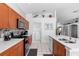 Functional kitchen with stainless steel appliances, plenty of counter space, and sleek cabinetry at 2263 Wyndham Palms Way, Kissimmee, FL 34747