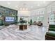 Spacious clubhouse lobby with elegant decor, comfortable seating, and a welcoming atmosphere at 2263 Wyndham Palms Way, Kissimmee, FL 34747