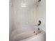 This is a tiled bathtub and shower space with jacuzzi jets at 2726 La Alameda Ave, Kissimmee, FL 34746
