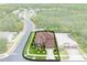 Aerial view of a home showcasing its prime location and landscaped surroundings at 613 Crownclover Ave, Orlando, FL 32828
