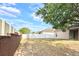 Large backyard with partial fence and shade from a mature tree at 709 Strihal Loop, Oakland, FL 34787