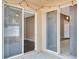Outdoor patio area with sliding glass doors leading to the interior at 709 Strihal Loop, Oakland, FL 34787