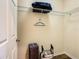 Walk-in closet features wire shelves and extra storage space at 9061 Treasure Trove Ln # 403, Kissimmee, FL 34747