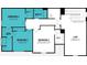 Second-story floor plan with four bedrooms, two baths, a loft, and walk-in closets for ample space at 9256 Sea Pine Ave, Orlando, FL 32832