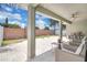 Outdoor patio with comfortable seating, providing a relaxing space for enjoying the fresh air and sunshine at 9931 Cypress Knee Cir, Orlando, FL 32825