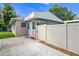 Side view of the home showcasing the fenced-in area at 101 E Lauren Ct, Fern Park, FL 32730