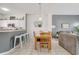 Open-concept dining area that is perfect for casual dining and entertaining at 1041 Park Ridge Cir, Kissimmee, FL 34746