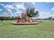 Bright and colorful playground with slides and climbing structures for Gathering fun with scenic views at 1041 Park Ridge Cir, Kissimmee, FL 34746