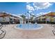 A splash pad designed for children offers a fun and refreshing way to cool off at 1041 Park Ridge Cir, Kissimmee, FL 34746