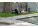 Poolside firepit at 1207 W New Hampshire St, Orlando, FL 32804