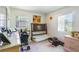 Bright bedroom with natural light and a sunflower theme at 1219 Blue Spring Ct, Ocoee, FL 34761