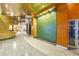 Grand lobby with a water feature, sleek design, and inviting atmosphere at 155 S Court Ave # 1305, Orlando, FL 32801