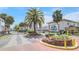 Gated community entrance sign welcomes residents to Hidden Creek at 1612 Sandy Point Sq # 56, Orlando, FL 32807