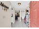 Bright foyer with tile flooring, neutral walls, and a welcoming atmosphere at 1612 Sandy Point Sq # 56, Orlando, FL 32807