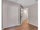 Bedroom with closet and view of the ensuite bathroom at 1861 E Glancy Dr, Deltona, FL 32725