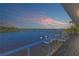 Waterfront dock with expansive views of the intercoastal waterway at 2384 John Anderson Dr, Ormond Beach, FL 32176