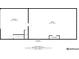 Floor plan showing the layout of the first floor of the home, including the garage at 2384 John Anderson Dr, Ormond Beach, FL 32176