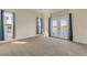 Bright and spacious main bedroom with curtains and water views at 2384 John Anderson Dr, Ormond Beach, FL 32176