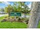 Sabal Place community entrance sign with lush landscaping and fountain adding charm at 262 W Sabal Palm Pl, Longwood, FL 32779