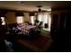 Bedroom features patterned rug, curtains, and bed at 300 Broadview Ave, Altamonte Springs, FL 32701
