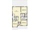 Second-floor floorplan featuring the layout of the bedrooms, loft, and bathroom at 4185 Sagefield Dr, St Cloud, FL 34773