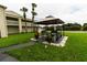 Community gazebo with seating, perfect for outdoor relaxation and gatherings at 5245 W Irlo Bronson Memorial Hwy # 151, Kissimmee, FL 34746