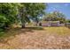Spacious backyard with a mix of lawn and trees, providing privacy and room for recreation at 1084 Doyle Rd, Deltona, FL 32725