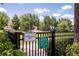 Gated dog park labeled 'Large Dogs Only' for Windermere Trails residents at 11957 Vermillion Ave, Windermere, FL 34786