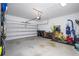 Clean, two-car garage with ample storage and automatic door at 11957 Vermillion Ave, Windermere, FL 34786