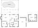 Complete floor plans showing the layout of both floors with dimensions for each room and space at 12454 S Lake Mary Jane Rd, Orlando, FL 32832