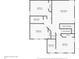 Second floor plan featuring multiple bedrooms, bathrooms, and an open to below area at 14025 Hench Ln, Orlando, FL 32827
