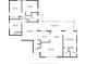 Detailed floor plan showcasing a spacious layout with multiple bedrooms and living areas at 1503 Canterbury Cir, Casselberry, FL 32707