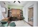Versatile home office featuring a murphy bed, desk, and ample storage, plus an ensuite at 171 Mcleods Way, Winter Springs, FL 32708