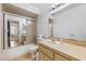 Bathroom featuring a shower with glass doors, a vanity, and toilet at 3199 Tobago Ct, Apopka, FL 32703