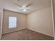 Inviting bedroom with cozy carpet, natural light, and a ceiling fan at 3577 Conroy Rd # 331, Orlando, FL 32839