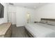 Inviting bedroom with a view into the ensuite bathroom, dresser, and ample closet space at 4548 Dulwik Pl, Sanford, FL 32771