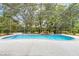 Screened-in pool area with waterfall feature at 5494 Glen Oak Pl, Sanford, FL 32771