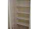 This closet provides plenty of room for storing clothes and other items at 622 Alton Rd, Winter Springs, FL 32708