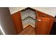 Unique corner cabinet with shelving and storage space at 622 Alton Rd, Winter Springs, FL 32708