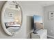 Bedroom featuring stylish decor, a ceiling fan, and a mounted TV at 7554 Oak Spring Ln, Davenport, FL 33837